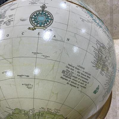 -197- Globe | W Germany | USSR | Zaire | Mid-Late 1980s