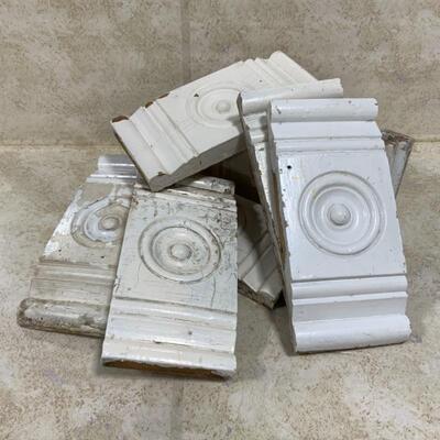 -201- ANTIQUE | Eight Wood Plinths | Architectural Salvage