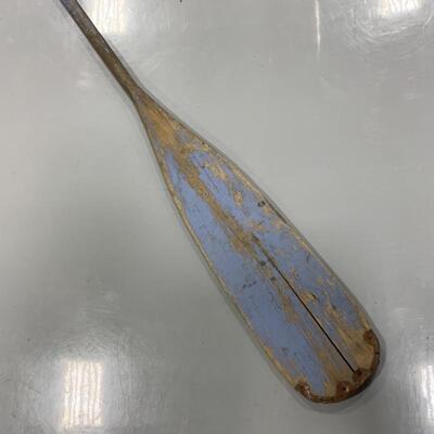 -210- VINTAGE | Blue Paddle | Oar