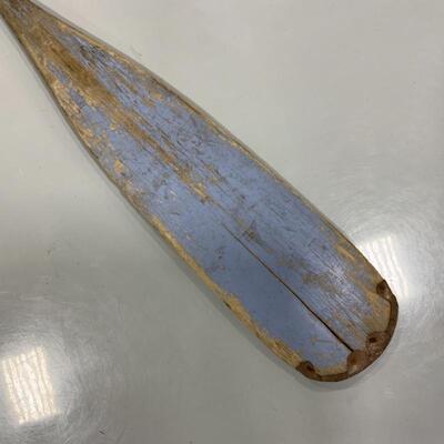 -210- VINTAGE | Blue Paddle | Oar