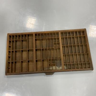 -218- VINTAGE | Hamilton Printerâ€™s Tray