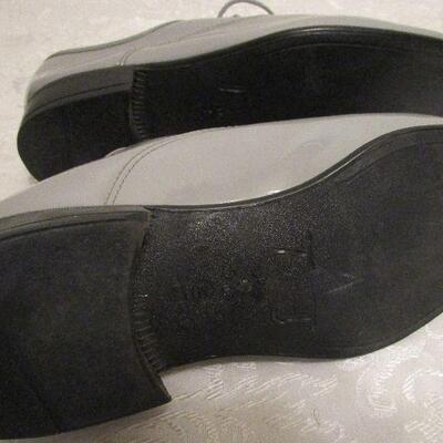 #5 After Six brand Gray Men's patent leather style Shoes 9W