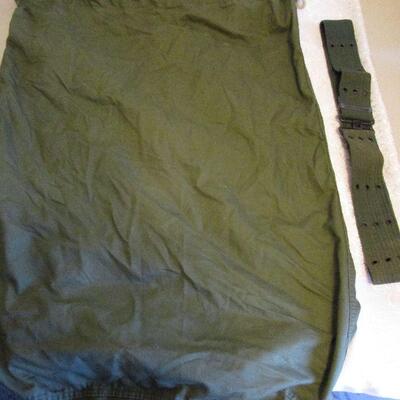 #12 Military Style Belt and Bag