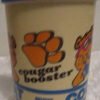 #21 Rare Vintage BYU Cougar Booster Mug