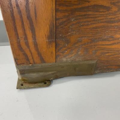 -223- VINTAGE | Stained Glass Banquet Swing Door | Beautiful!