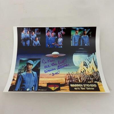-228- AUTOGRAPHS | Inv. Of The Body Snatchers | Forbidden Planet | Stevens