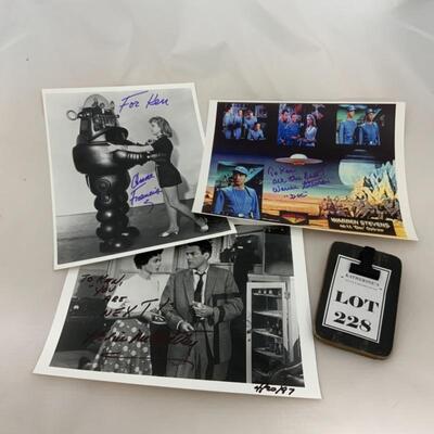 -228- AUTOGRAPHS | Inv. Of The Body Snatchers | Forbidden Planet | Stevens