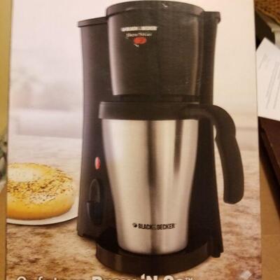 Brew and go coffee maker 