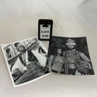 -236- AUTOGRAPHS | John Phillip Law | Caroline Munro