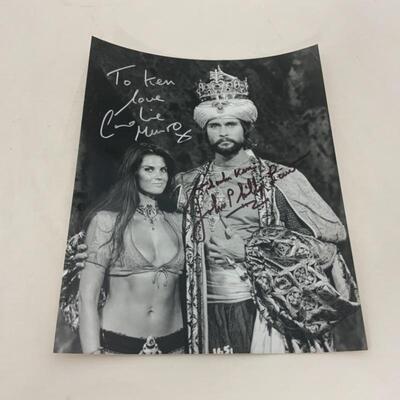 -236- AUTOGRAPHS | John Phillip Law | Caroline Munro