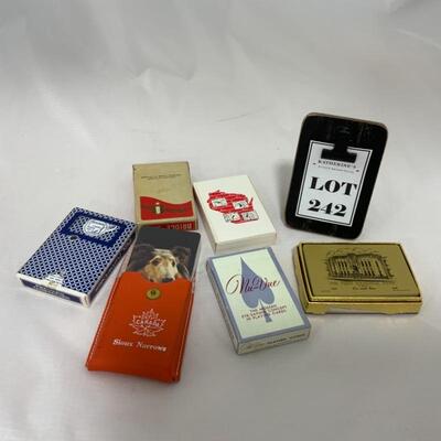 -242- VINTAGE | Six Decks of Playing Cards