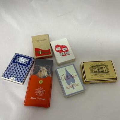 -242- VINTAGE | Six Decks of Playing Cards