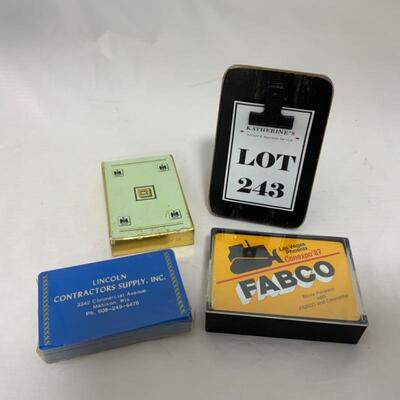 -243- VINTAGE | International Harvester | Fabco | Playing Cards