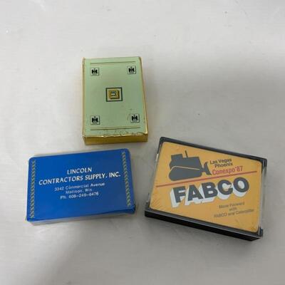 -243- VINTAGE | International Harvester | Fabco | Playing Cards