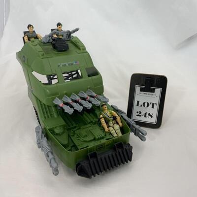 -248- GI Joe | 1990 Mobile Battle Bunker | Complete