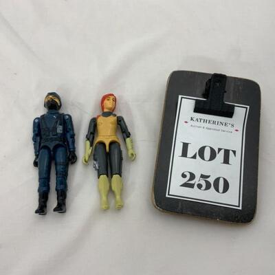 -250- GI Joe | 1982 Straight-Arm | Scarlet | Cobra Officer
