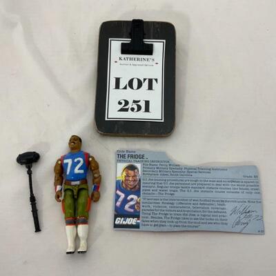 -251- GI Joe | 1986 The Fridge Mail-In Action Figure | COMPLETE