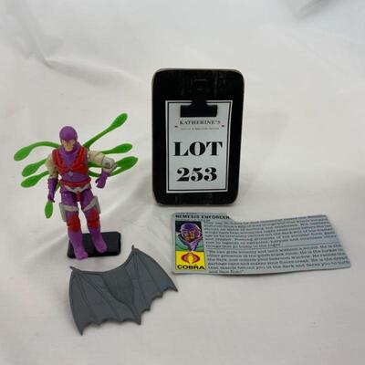 -253- GI Joe | 1987 Cobra Nemesis Enforcer | COMPLETE 
