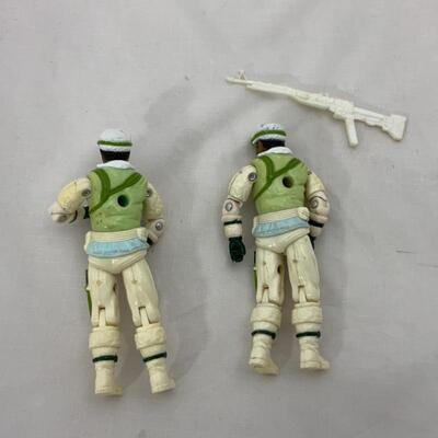 -256- GI Joe | 1986 Iceberg | Two Action Figures