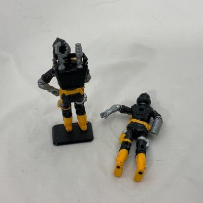 -257- GI Joe | 1986 Cobra B.A.T.S. | Missing Hand | Two Figures