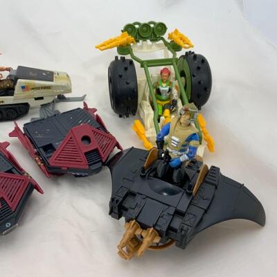 -258- GI Joe | Various Years | 6 Various Vehicles
