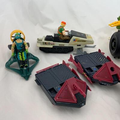 -258- GI Joe | Various Years | 6 Various Vehicles