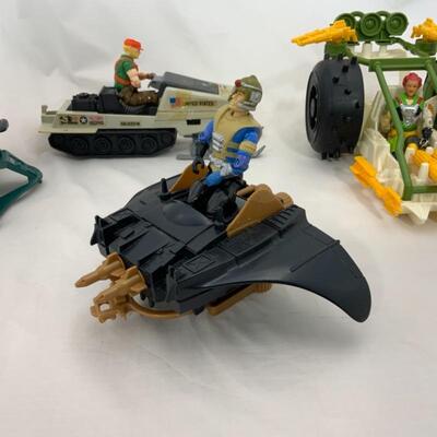 -258- GI Joe | Various Years | 6 Various Vehicles