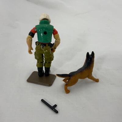 -259- GI Joe | 1987 Law & Order Action Figure | German Shepherd 