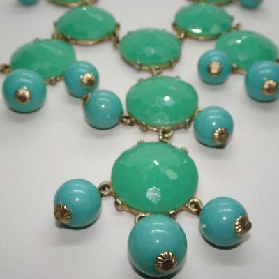 J. Crew Chunky Green Statement Necklace. St. Patty's Day is coming up! 