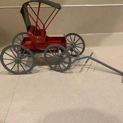 Vintage horse pulled buggy