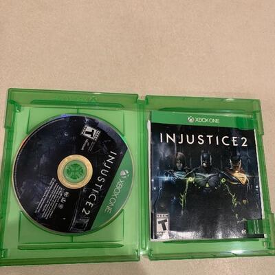 Xbox 1 injustice 2 video game 