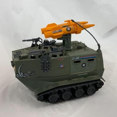 -262- GI Joe | 1988 Warthog A.I.F.V. | Sgt Slaughter | BOTH COMPLETE