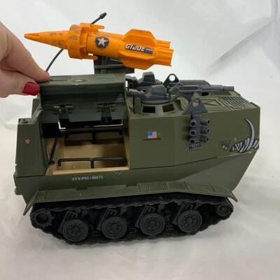 -262- GI Joe | 1988 Warthog A.I.F.V. | Sgt Slaughter | BOTH COMPLETE