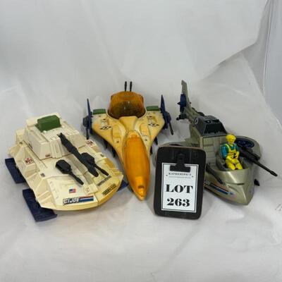 -263- GI Joe | 1987 Vehicles | Incomplete