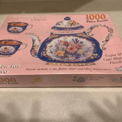 Vintage 1000 piece tea for 2 puzzle