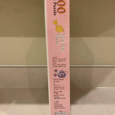 Vintage 1000 piece tea for 2 puzzle