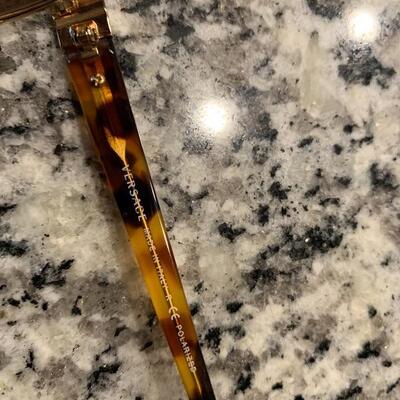 Versace tortoise shell frame polorized sunglasses 