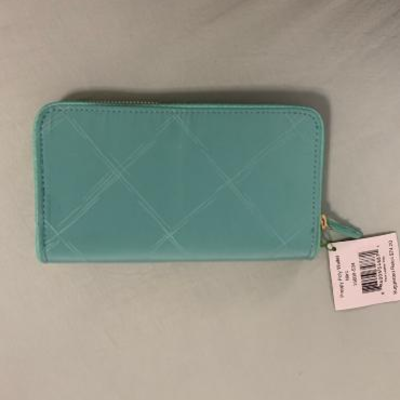 Vera Bradley preppy mint wallet brand new 