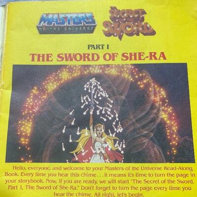 1985 Masters of the universe The secret of the sword