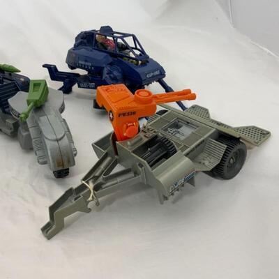 -268- GI Joe | Four Vehicles and Parts | Action Figure