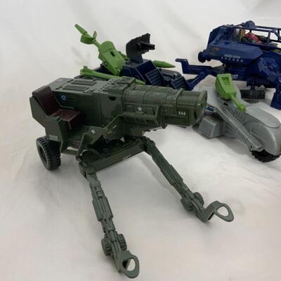 -268- GI Joe | Four Vehicles and Parts | Action Figure