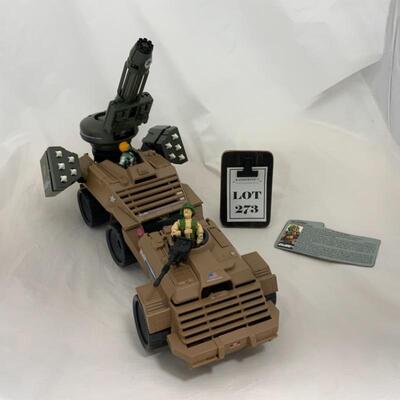-273- GI Joe | 1988 Mean Dog | COMPLETE with Driver | Wildcard
