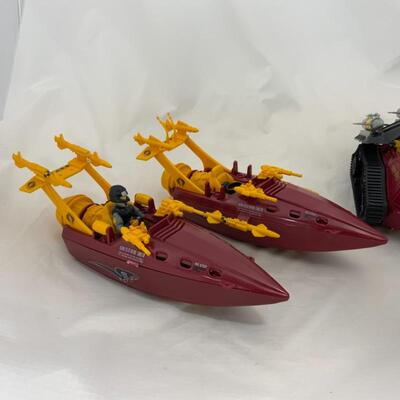 -274- GI Joe | COBRA | 1988 Imp | 1990 2 Piranahs | 1987 2 Jet Packs