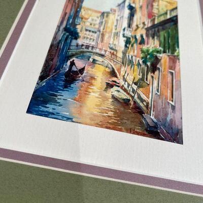 #19 Small Art Oil Painting of Venice 