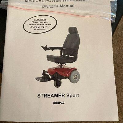 #103 Shop Rider Jazzy Style - Electric Wheel Chair 