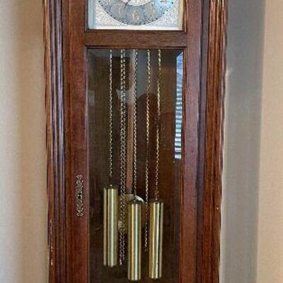 #104 Howard Miller Grandfather Clock 