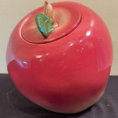 #126 Apple Cookie Jar 