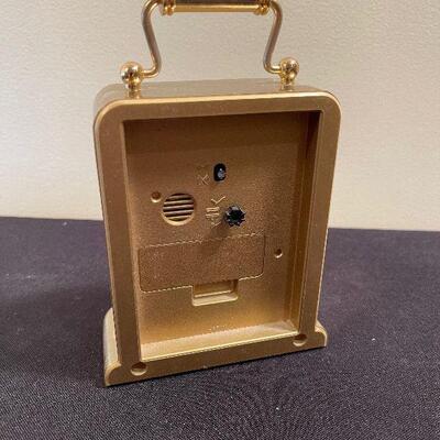 #169 Seiko Brass Quartz Clock 