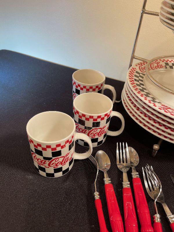 Coca cola hotsell dish set