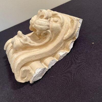 #180  Gargoyle Plaster - Rumor has it this came out of the lion house. 